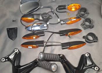 VICTORY CZĘŚCI LUSTERKO MIGACZ KIERUNKOWSKAZ WYDECH TŁUMIK KIEROWNICA SETY