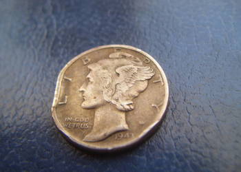 Stare monety 1 dime 1943 USA srebro Stare monety 1 dime 1943 USA srebro