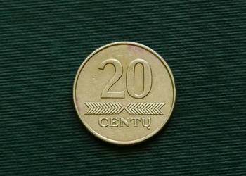 Litwa 20 centów, 2008r Litwa 20 centów, 2008r