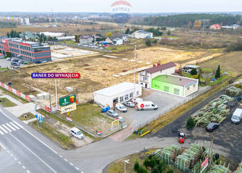 Lokal przy trasie E7 pod serwis, usługi, magazyn