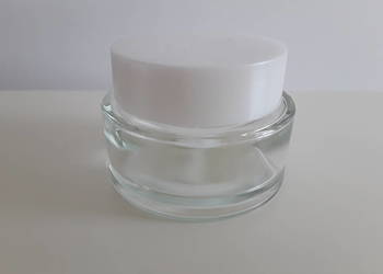Pusty szklany słoik po kremie ze szkła 60 ml