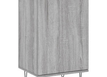 Komoda szary dąb sonoma 40x35x70 cm materiał drewnopochodny WM-831064
