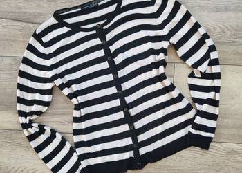 Sweter w paski Atmosphere Kardigan Wiskoza 42
