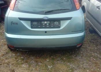 FORD FOCUS MK1 - Zderzak Tył HATCHBACK - Kol. J8 Zielony -  Seledyn Kpl !!!