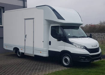 Iveco Daily KONTENER NISKOPODŁOGOWY 4,43x2,23x2,42 SKLEP BAR FOODTRUCK KAM…