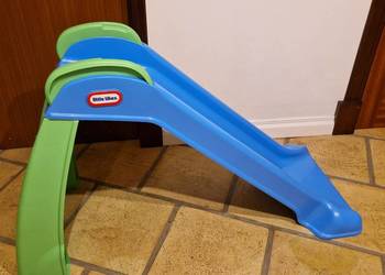Zjeżdżalnia Little Tikes  długość  ślizgu 95 cm niebiesko zielona