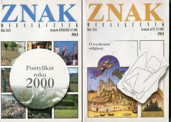 Znak Miesięcznik Rok 1997 nr 501 , Rok 1997 nr 503