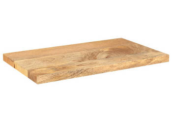Blat stołu 50x20x38 cm prostokątny lite drewno mango WM-371486