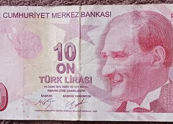 10 Lira Turcja 2009 r.