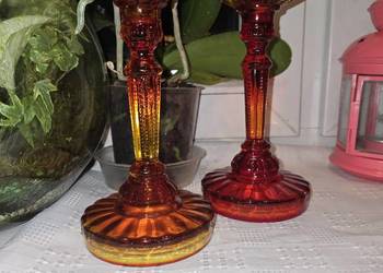 Dwa świeczniki kolumnowe Ząbkowic, Jan Sylwester Drost