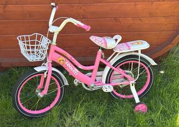 Rowerek dla dziecka, jasny róż