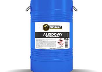 ALKIDOWY ROZPUSZCZALNIK ROZCIEŃCZALNIK do pędzli do lakierów, farb 200L