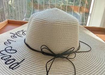 PIĘKNY KAPELUSZ SŁOMIANY
