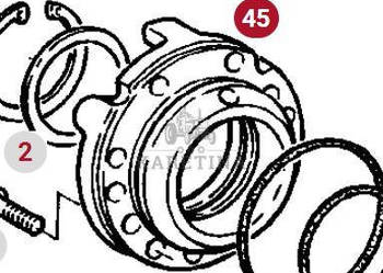Fendt Favorit 514 Pokrywa Łożyska CZĘŚCI 199110010040