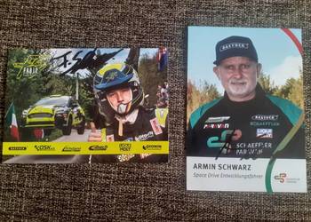 Karty-autografy Armin Schwarz, Fabio Schwarz Karty-autografy Armin Schwarz, Fabio Schwarz