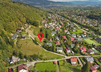Widokowa działka budowlana 1127 m² | Bystra Śląska