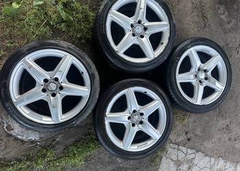 Felgi aluminiowe z oponami komplet Mercedes AMG R 18