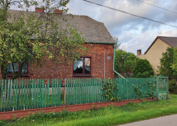 Dom z cegły z dużą działką + budynki gospodarcze