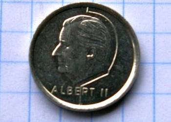 1 FRANK 1997 ROK - BELGIA