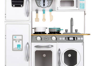 Drewniana kuchnia z akcesoriami dla dzieci ECOTOYS