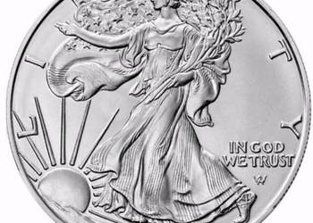 Amerykański Orzeł 1 uncja srebra - 24h