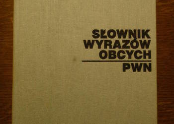 Słownik Wyrazow Obcych PWN