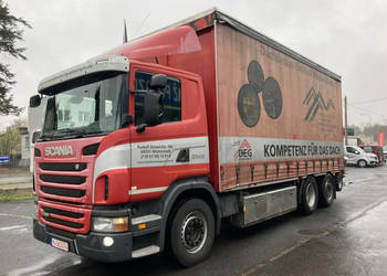 Scania inny Scania G320 Wózek PALFINGER Firanka Plandeka plandeka Moffett …