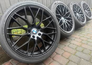19 cali BMW e60 e61 felgi koła komplet 5x120 ET18 8.5J