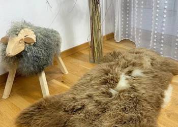 Skóra owcza holenderska i Texel - dywan dekoracyjny