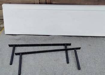 2 x półka IKEA Lack biała + wsporniki