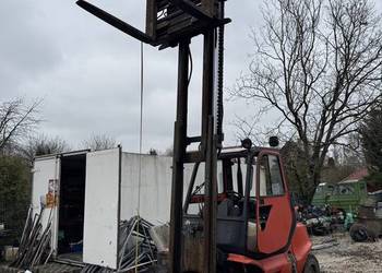 Wózek widłowy LINDE H45D z obrotnica 360 st i pozycjonerem