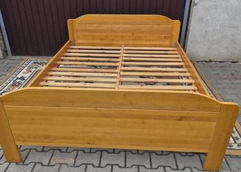 Łóżko z drewna bukowego 160 x 200 solidne