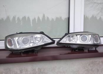 Opel Astra G lampy przednie reflektory soczewki ringi prawa lewa komplet