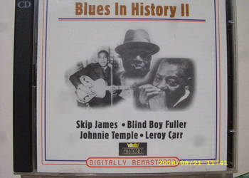 + Blues CD ;BLUES IN HISTORY  II .