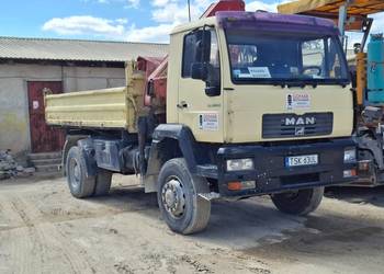MAN LE 18.280 Wywrotka z HDS 2001 dwuosiowa 2001 kiper