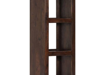 Szafka konsolowa 40 x 30 x 110 cm lite drewno akacjowe WM-246159