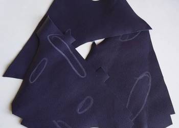 Skóra (77 g) Licowa Włoska średnie Fioletowy Fiolet Ciemny