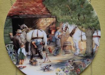 Kolekcjonerski talerz Royal Doulton z koniem