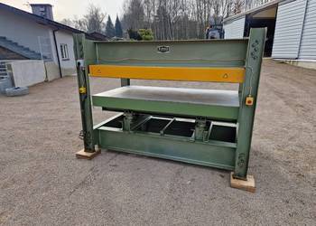 Prasa półkowa JOSS ,grzana elektrycznie,prasa hydrauliczna 220x125 cm