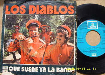 LOS DIABLOS--THE SUENE ;Singiel winyl.