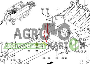 0008166251, 08166251, 8166251 SWORZEŃ 50x235 CLAAS