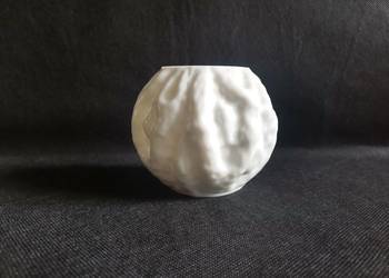 Stary mały wazon Ingrid Glass Niemcy 1970