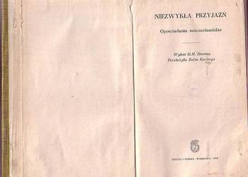 (076) NIEZWYKŁA PRZYJAŹŃ (OPOWIADANIA NOWOZELANDZKIE) – WYBÓ