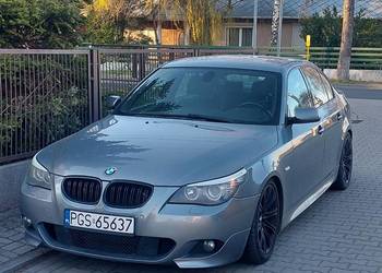 BMW Seria 5 E60 520d • 202 KM • automat ZF6HP • M-pakiet • Shadowline