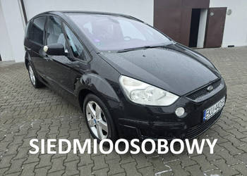 Ford S-Max 2,0 Benz. 7 Osobowe. Convers+.Navi.Tempomat.el.szyby.Centralka.…