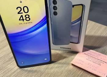 Samsung Galaxy A15 128 GB – stan perfekcyjny, jak nowy, gwarancja  Sprzedam