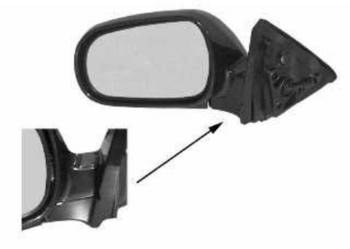 CIVIC 95> 3d  LUSTERKO ZEW. PR. ELE. NOWE M-256-2E-R