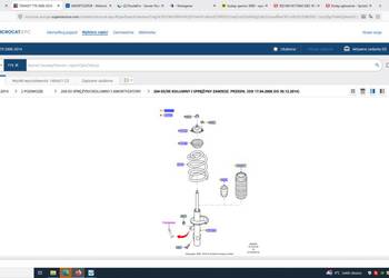1466421/6C11-18045-AE Amortyzator przód TRANSIT TT9 2006-2014