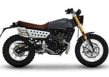 Motocykl Fantic Caballero 500 Scrambler Deluxe szary połysk 2026