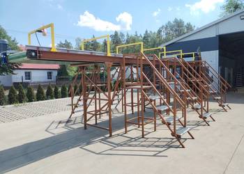 Linia do sortowania odzieży , odpadów , śmieci , gruzu PRODUCENT